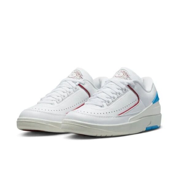New Air Jordan 2 Retro Low 'UNC to Chicago' DX4401-164 Women’s Size 5 - Picture 3 of 6